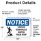 Signmission 10 in Height, 14 in Width, Vinyl Decal, Rectangle OS-2PACK-NS-D-1014-L-18765 - alternate 6